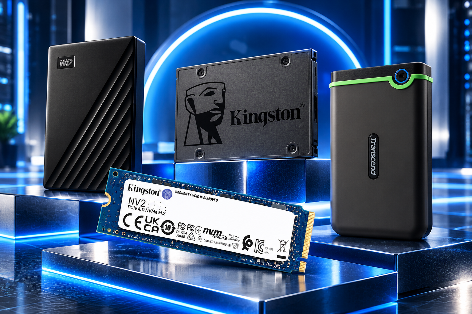 Hard Drives SSD & EXTERNAL HARD DRIVE