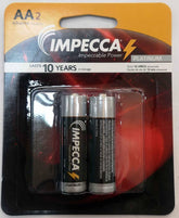 Battery AA2 Alkaline Power , Long Lasting Power 1.5 Volts