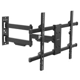 Heavy Duty Full-Motion TV Wall Mount for 40-80 Inch LED LCD Screens TV Mount with VESA Max 600 x 400 mm, up to 45.5 kg, TV Certificate Black