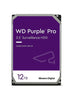 Purple Pro 12TB 3.5" SATA III 6Gb/s Surveillance HDD – 7200RPM, 512MB Cache, CMR Technology, High Workload 550TB/Y, AI-Optimized AllFrame, Multi-Bay Compatible, 2M-Hour MTBF, 24/7 Heavy-Duty Storage – WD122PURP 12 TB