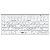 Bluetooth Wireless Keyboard PT-800, compatible with laptops, tablets, and smartphones, featuring ergonomic design and seamless connectivity.