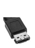 Cable eSATA To eSATA connectors, such as external hard drives - Black