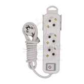 WALSAN  Power Strip Joint 3 SocketsWORLD TRADE FOR COMPUTER -LAPTOPWALSAN Power Strip Joint 3 SocketsPower Strip JoinPower Strip 3 Plugs Cable 2 Meter Material: Plastic Inside Material: Copper Power on Button With Light MADE IN TURKEY 
مشترك تركي 3 عين 16 امبير بسلك 2 متر بالمفتاحT