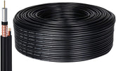RG59 Coaxial Video Cable + 2 Wires Power Supply 50M 0.58mm CCTV for Professional Video Surveillance Cameras, TV, Audio Device