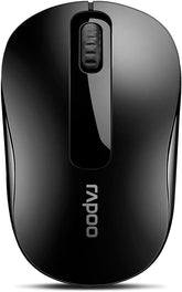 ماوس بصري لاسلكي M10Plus باللون الأسود