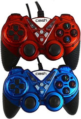 USB 2.0 Double Gamepad with Vibration Function For PC Or Laptop