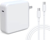 61W USB-C Power Adapter Compatible With Mac Book Pro 13 14 15 Inch, Air M1 13 Inch 2020 2019 2018, Mac book 12 Inch 2015-2017 Laptop Power with USB-C Cable 2m