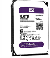 Surveillance Hard Disk Drive Silver/Purple 8TB