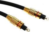 1.5m Digital Audio Cable Optical Fiber Cable Toslink Cable Cord Male to Male Gold Plated Optical Cables