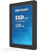 Hikvision e100 2.5'' ssd 128gb, internal solid state drive disk storage for laptop desktop, up to 550 mb/s 3d nand sata iii 2.5 inch
