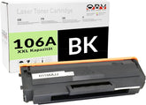 OBV XXL Toner Compatible with HP 106A W1106A Replaces 106A for Laser 107a 107w MFP 135a 135w 137fnw 138pnw Black 5000 Pages