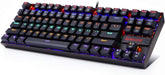 K552 Kumara Mechanical Gaming Keyboard – Rainbow Backlight – Switch – 87 Key TKL Design – (AR / EN Key ) | Black