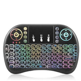 POINT PT-200 Mini Wireless Backlit Keyboard with Touchpad for Smart TV & More