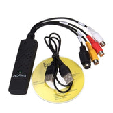 USB 2.0 EasyCAP TV/DVD/VHS Video & Audio Capture Adapter for PC & Laptop