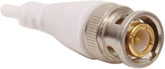 BNC Connector 10 pieces - White