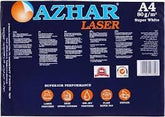 AZHAR A4 80 Gram - 500 Sheets - High Quality for Printing and Laser Imaging