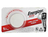 Energizer CR2032 3V lithium coin battery, ideal for key fobs, watches, fitness trackers, and electronic devices