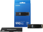 SAMSUNG 990 EVO Plus SSD 2TB, PCIe 4.0 x4 M.2 2280, Speeds Up-to 7,250MB/s, Upgrade Storage for PC/Laptops, HMB Technology and Intelligent Turbowrite (MZ-V9S2T0B/AM)