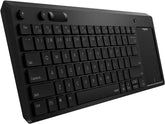 RAPOO K2800 Wireless Keyboard with Touchpad - (Arabic/English) Black - WORLD TRADE FOR COMPUTER