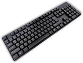 ZERO Wired Gaming Keyboard with Rainbow LED Backlighting, Silent Keys, English & Arabic Layout, Multimedia Shortcuts, Elegant Ergonomic Design (ZR-200)