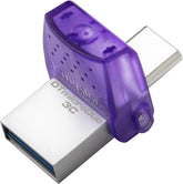 DataTraveler MicroDuo 3C 128GB USB-A/USB-C 200MB/s Flash Drive DataTraveler MicroDuo