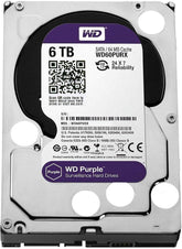 Western Digital Surveillance Hard Disk Drive_6TB - Purple