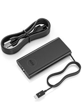 90W USB-C Laptop Charger for Dell Latitude and XPS – Fast Charging Power Adapter with Overcharge Protection, Black