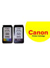 Pack of 2 Canon Pixma 445/446 Ink Cartridge Set Black & Tri Colour