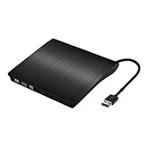 Slim External CD-RW DVD-R Combo Drive – Portable Burner & Player for Laptops and PCs