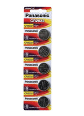 Panasonic CR2032 Lithium Coin Cell Battery – 3V (Pack of 5)