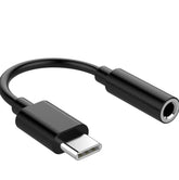 USB-C to 3.5mm Headphone Jack Adapter – Type-C Aux Audio Dongle for iPad, Google Pixel, Samsung, and More