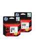 Pack of 2 HP 650 Original Ink Cartridge Set Black & Tri Colour