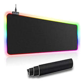 POINT RGB XL Mousepad – Large Gaming & Work Mat with 13 Lighting Modes