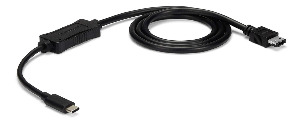 Cable eSATA To eSATA connectors, such as external hard drives - Black