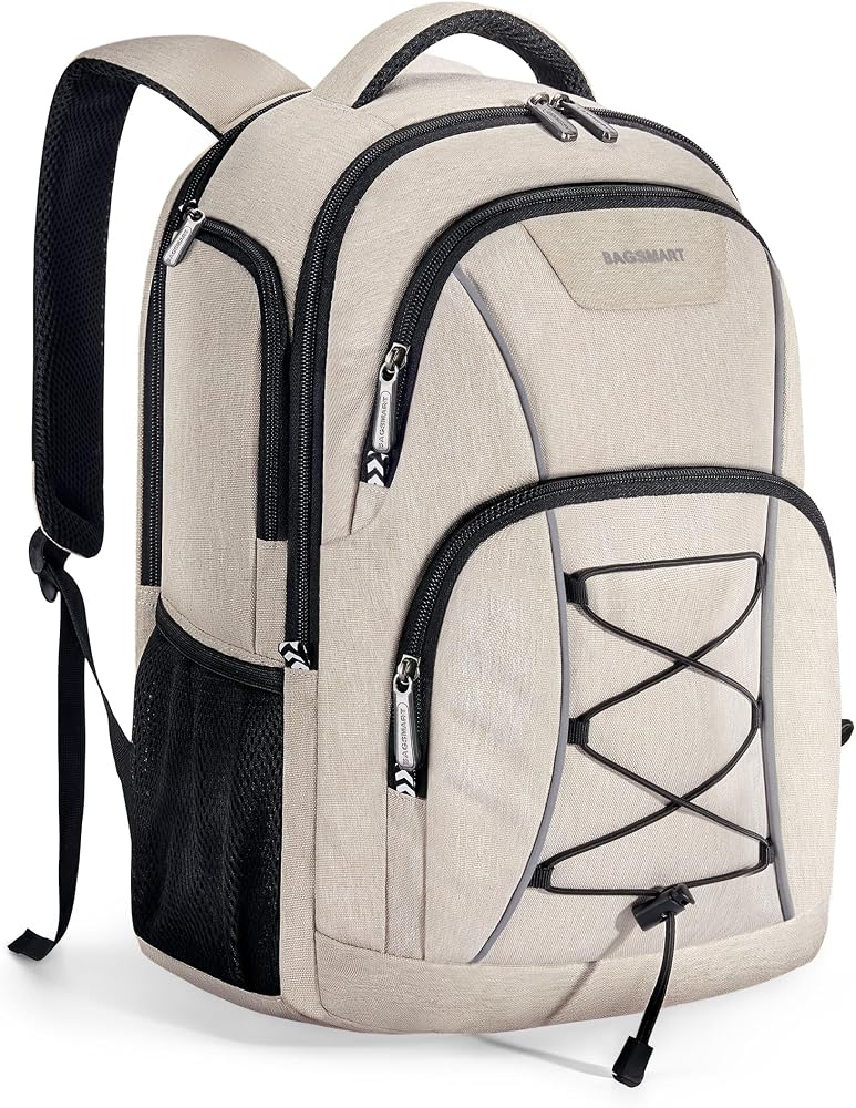 Elite Laptop Backpack 15.6 Inch – Stylish, Durable Canvas, Smart Storage