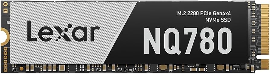 NQ780 M.2 2280 PCIe Gen 4×4 NVMe SSD 6500 MB/s - 1 TB