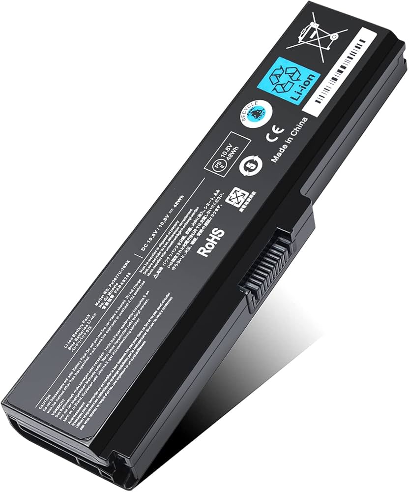 Replacement Battery For Toshiba PA3817U-1BRS Black