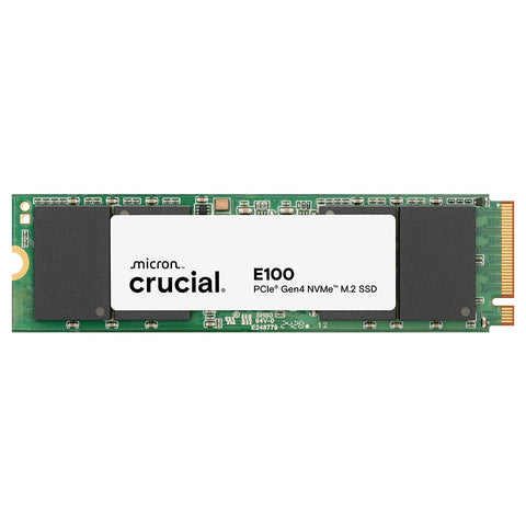 E100 1TB M.2 NVMe PCIe Gen4 Internal SSD, Up to 5,000MB/s, Laptop & Desktop Compatible - CT1000E100SSD8C 1 TB