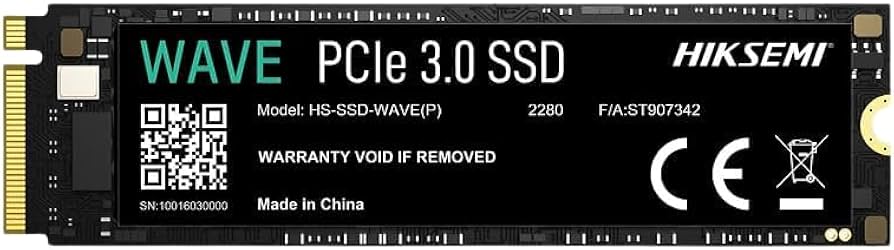 Hiksemi Wave  512GB NVMe PCIe 3.0 M.2 SSD