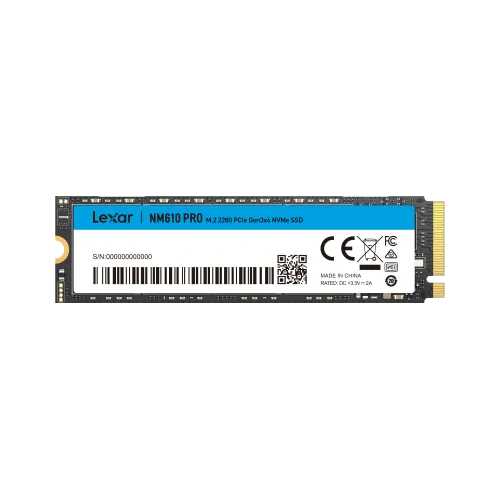 NM610PRO SSD, M.2 2280 PCIe Gen3x4 NVMe 1.4 SSD 1TB Internal, Up to 3300MB/s Reading, 2600MB/s Write, 3D NAND Flash Drives for Notebook, Desktop, PC 1 TB