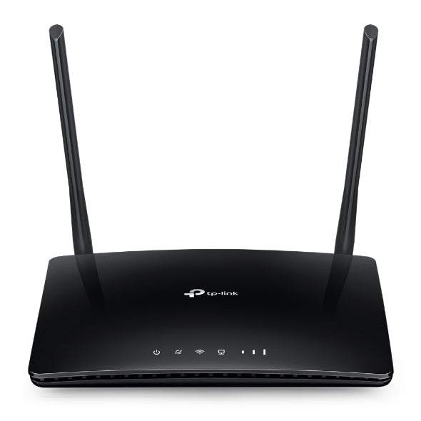 1500 mAh AC750 Wireless Dual Band 4G LTE Advanced Router - Archer MR200 Black