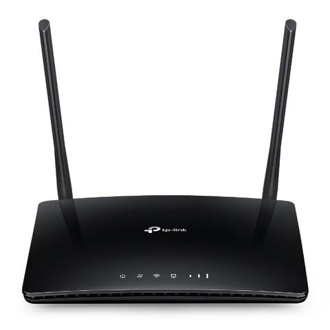 1500 mAh AC750 Wireless Dual Band 4G LTE Advanced Router - Archer MR200 Black