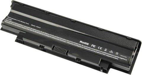 5200 mAh Replacement Laptop Battery For Dell Inspiron N5010 Black