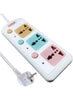 Fora-603 Power Strip 3 Triple Output 3 meter 220V-white