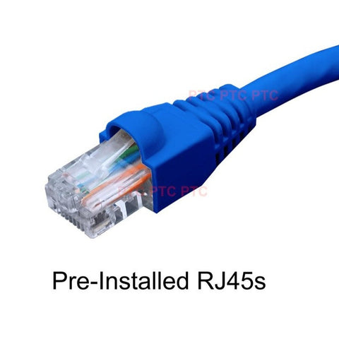 CAT-6 Ethernet Cable 40M – High-Speed LAN Network Cable in Blue