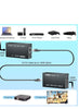 HDMI Extender, 1080P HDMI Transmitter and Receiver Up to 60 Meters(196ft), HDMI Ethernet Sender Repeater Over Singal RJ45 Cat5e/Cat6/Cat7 Ethernet LAN Cable, HDMI to RJ45 and RJ45 to HDMI Transmitter