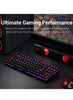 K552 Kumara Mechanical Gaming Keyboard – Rainbow Backlight – Switch – 87 Key TKL Design – (AR / EN Key ) | Black
