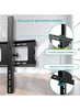Large Heavy Universal TV Wall Mount for 60-110 Inch Screens, Up to 200 kg, Tiltable TV Wall Mount Max VESA 900 x 600 mm, Wall TV Hook 70 75 80 85 86 90 95 100 110 Inches