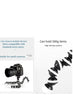 PLOKAMA - PK-775-5-in-1 Smartphone Video Rig, Camera Mount Stabilizer with LED Light, Microphone, U-Grip Handle - (Black)