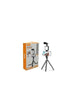 PLOKAMA - PK-775-5-in-1 Smartphone Video Rig, Camera Mount Stabilizer with LED Light, Microphone, U-Grip Handle - (Black)